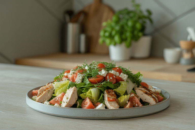Mediterranean Chicken Salad