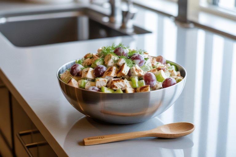 Variations of chicken salad