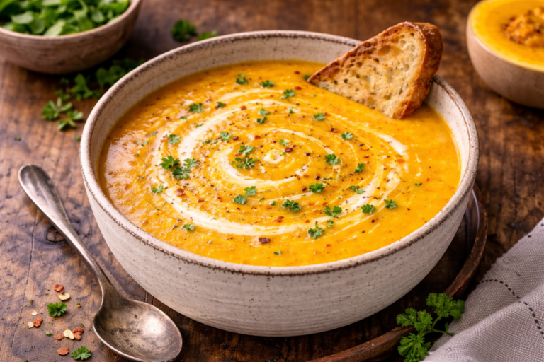 Autumn Squash Soup – Cozy, Creamy, and Comforting