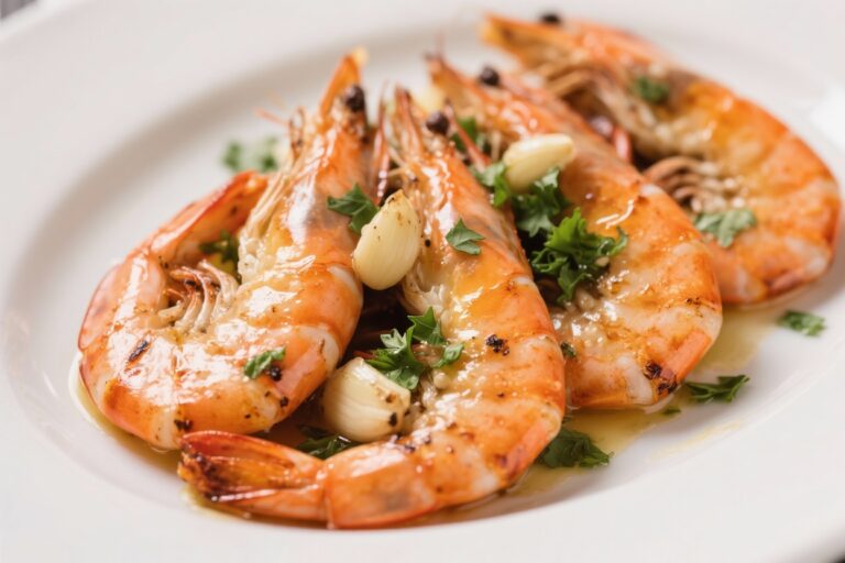 Grilled Garlic Butter & Parsley Prawns – Simple, Juicy, and Packed With Flavor