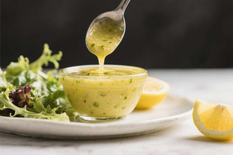 Lemon Vinaigrette Dressing Recipe – Bright, Fresh, and Ready in Minutes